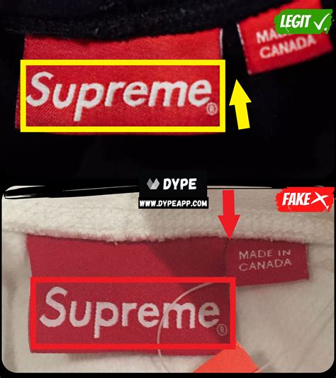 fake supreme shopping bag|how to spot fake supreme.